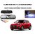 Combo of 4.3 Inch Rear View TFT LCD Monitor Mirror and Night Vision LED Reverse Parking Camera For Maruti Suzuki Swift New 2018