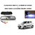 Combo of 4.3 Inch Rear View TFT LCD Monitor Mirror and Night Vision LED Reverse Parking Camera For Maruti Suzuki Alto 800