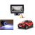 Reverse Parking Camera Display Combo For Renault Kwid - Night Vision Camera with 4.3 inch LCD TFT Monitor Display