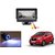Reverse Parking Camera Display Combo For Datsun Redi Go - Night Vision Camera with 4.3 inch LCD TFT Monitor Display