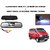 Combo of 4.3 Inch Rear View TFT LCD Monitor Mirror and Night Vision LED Reverse Parking Camera For Maruti Suzuki Eeco