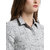 Texco Women Black & Grey Self Printed Reversible Shirt