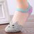 DDH Women  Girl Casual Cute Cat Ankle High Low Cut Invisible Cotton Soft Socks-1 Pair (Assorted Color)