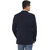 Matelco Men's Navy Blue Slim Fit Party, Casual Buttoned Coat With Latest Stretch Fabric L
