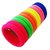 Set Of 40 Pcs High Quality Effortless Multi Dark Colored Elastic Cotton Stretch Hair Ties Bands Headband Durable Hair ac