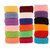 AccessHer Soft Multicolor Rubber Hair Band - Set of 18 Pcs.