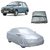 Trigcars Maruti Suzuki 800 Car Body Cover Silver with Mirror Pockets