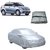 Trigcars Maruti Suzuki Swift Dzire 2015 Car Body Cover Silver with Mirror Pockets