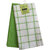 Lushomes Lime Green Waffle Kitchen Towel (Pack of 2), Size: 15