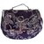 Envie Faux Leather Black and Multi Colour Printed Sling Bag