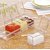 4pcs Crystal Spice Box/ Masala Box/ Seasoning Box/ Multipurpose Box with Spoons