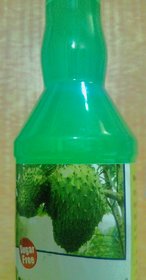 Soursop Graviola Guanabana Hanuman phal Laxman fal ram phal sitaram phal Guyabano cancer fruit Fresh Fruit Juice No Added Sugar one liter Bottle