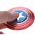 Multi Colour Fid get Smooth Custom Metal Hand Spi nner Captain America Stress Reducer Toy