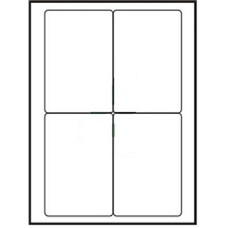 Buy Desmat Branded Pack of 50 Pcs x 4 labels Per Sheet (200 labels) Self-Adhesive/Sticker/Gum ...