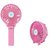 VU4 Foldable Handy Mini USB Fan (Pink)