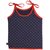 Tumble Navy Blue Polka Dot Print Vest (6-12 Months)