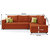 Comfort Couch in Rust Color