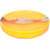 calvy microwave safe full plate unbreakable yellow color-6pcs