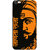 Vivo Y55 Case, Shivaji Maharaj Orange Black Slim Fit Hard Case Cover/Back Cover for Vivo Y55