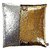 Kartik  Stylish Sequin Mermaid Throw Pillow Cover with Magical Color Changing Reversible 16X16 Set of 1 Golden  Silver