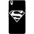 OnePlus X Case, One Plus X Case, Supermn Black Slim Fit Hard Case Cover/Back Cover for OnePlus X