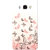 Galaxy J5 2016 Case, Galaxy J5 Duos 2016 Case, Pink Butterfly White Slim Fit Hard Case Cover/Back Cover for Samsung Galaxy J5 Duos (2016)/J5 (2016)