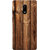 Nokia 6 Case, Dark Brown Wood Slim Fit Hard Case Cover/Back Cover for Nokia 6