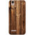 Oppo F1 Case, Dark Brown Wood Slim Fit Hard Case Cover/Back Cover for Oppo F1
