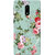 Nokia 6 Case, Floral Slim Fit Hard Case Cover/Back Cover for Nokia 6