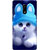 Nokia 6 Case, Cute Kitten Blue Slim Fit Hard Case Cover/Back Cover for Nokia 6