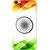 Vivo Y55 Case, Indian Flag Abstract Slim Fit Hard Case Cover/Back Cover for Vivo Y55