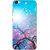 Vivo V5 Case, Vivo Y67 Case, Vivo V5s Case, Cherry Blossom Tree Pink Blue Slim Fit Hard Case Cover/Back Cover for Vivo V5/V5s/V5 Lite/Vivo Y67