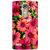 LG G4 Case, Pink Flower Slim Fit Hard Case Cover/Back Cover for LG G4