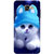 Galaxy A5 2016 Case, Galaxy A5 (2016) Duos Case, Galaxy A510FD Case, Cute Kitten Blue Slim Fit Hard Case Cover/Back Cover for Samsung Galaxy A5 (2016) Duos/A5 2016
