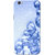 Oppo F3 Case, Ice Cubes Blue White Slim Fit Hard Case Cover/Back Cover for OPPO F3