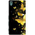 Xperia Z5 Case, Xperia Z5 Dual Case, Butterflies Golden Black Slim Fit Hard Case Cover/Back Cover for Sony Xperia Z5 Dual/Z5