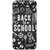 Oppo F3 Case, Back To School Black White Slim Fit Hard Case Cover/Back Cover for OPPO F3