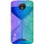 Moto C Plus Case, Hourglass Sparkle Blue Green Slim Fit Hard Case Cover/Back Cover for Motorola Moto C Plus