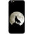 Oppo F3 Case, The Wolf Black White Slim Fit Hard Case Cover/Back Cover for OPPO F3