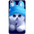 OnePlus X Case, One Plus X Case, Cute Kitten Blue Slim Fit Hard Case Cover/Back Cover for OnePlus X