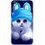 Oppo F1 Plus Case, Oppo R9 Case, Cute Kitten Blue Slim Fit Hard Case Cover/Back Cover for Oppo R9/Oppo F1 Plus
