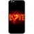 Oppo F3 Case, Fire Love Orange Black Slim Fit Hard Case Cover/Back Cover for OPPO F3