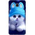 Galaxy J5 2016 Case, Galaxy J5 Duos 2016 Case, Cute Kitten Blue Slim Fit Hard Case Cover/Back Cover for Samsung Galaxy J5 Duos (2016)/J5 (2016)