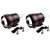 Andride U3 Universal Fog Projector Light For All Bikes Black Set Of 2 (Red)