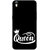 Oppo F1 Plus Case, Oppo R9 Case, Queen Black White Slim Fit Hard Case Cover/Back Cover for Oppo R9/Oppo F1 Plus