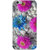 Oppo F1S Case, Flowers On Stone Pink Blue Slim Fit Hard Case Cover/Back Cover for OPPO F1s