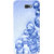 Galaxy J7 Prime Case, Ice Cubes Blue White Slim Fit Hard Case Cover/Back Cover for Samsung Galaxy J7 Prime (G610F/DD)