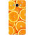 Galaxy J7 2016 Case, Galaxy On8 Case, Orange Slices Slim Fit Hard Case Cover/Back Cover for Samsung Galaxy On8/ J7 2016