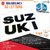 SUZUKI 3D Letters for Maruti Suzuki Brezza - BLACK