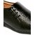 Mr. Vogue Men's Black Faux Leather Formal Shoes